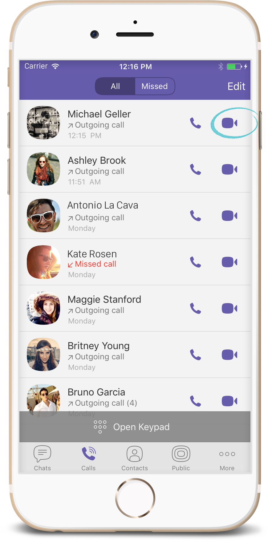 How To Make Video Call On Viber With IPhone