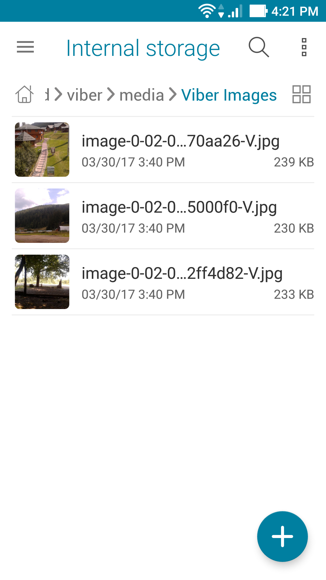How to photos from Viber
