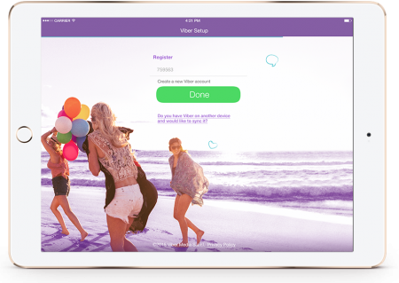 Viber for iPad