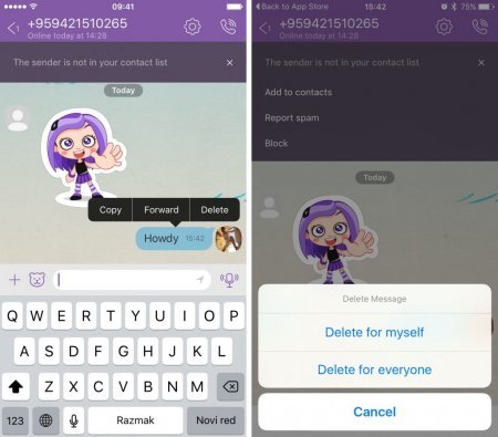 Viber for iPhone 5S